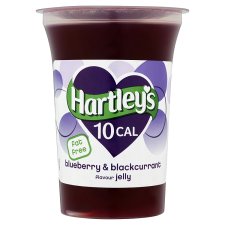 Hartleys Low Calorie Ready To Eat Jelly B/Berr & Blackcurrant 175G from Tesco
