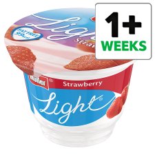 Muller Light Strawberry Yogurt 175G from Tesco