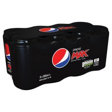 Pepsi Max 8X330ml from Tesco